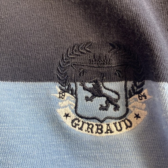 EUC Marithe Francois Girbaud Mens XXL Blue Striped Polo - Picture 6 of 10